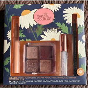 RACHEL COUTURE - NWT - "Get The Love" Kit in Natural. Eye Shadow Palette & More
